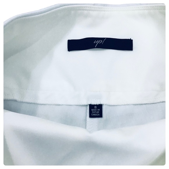 UP! Canada - “Thincredible” Lycra 22” Bermuda Shorts - Size 8 - Picture 4 of 11